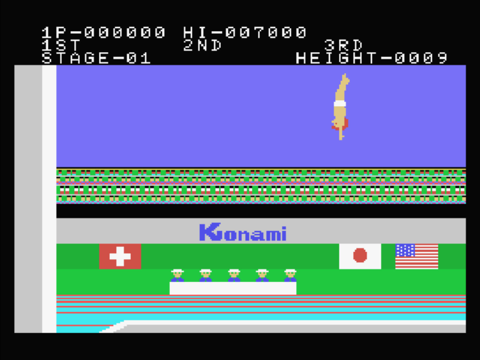 Hyper Sports 2 for the MSX