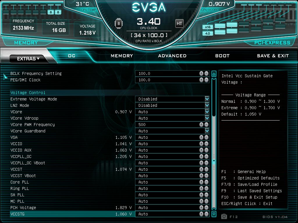 EVGA Z590 Dark - BIOS