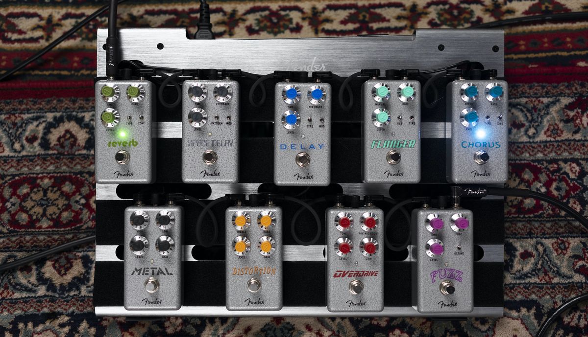 Fender&#039;s newly-launched line of Hammertone effects pedals