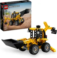 Lego Technic Backhoe Loader Construction