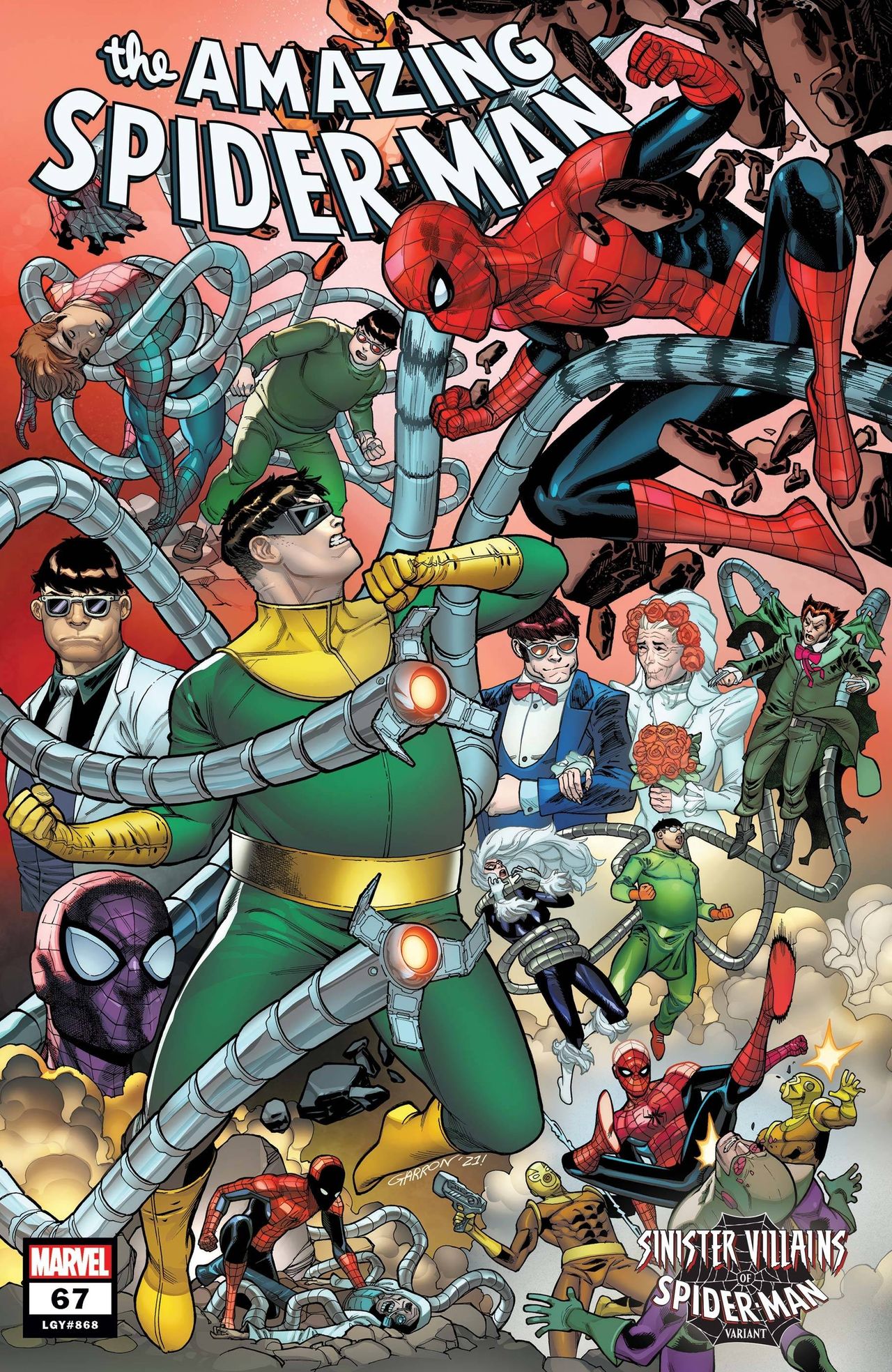 June 2 Spider-Man Villains variant cover