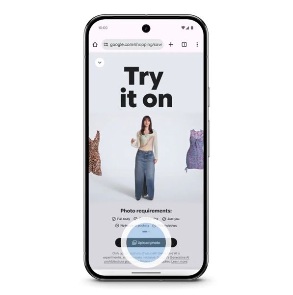 Google's virtual "Try On" exits testing, hits Search for all users.