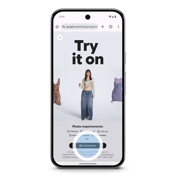 Google's virtual "Try On" exits testing, hits Search for all users.