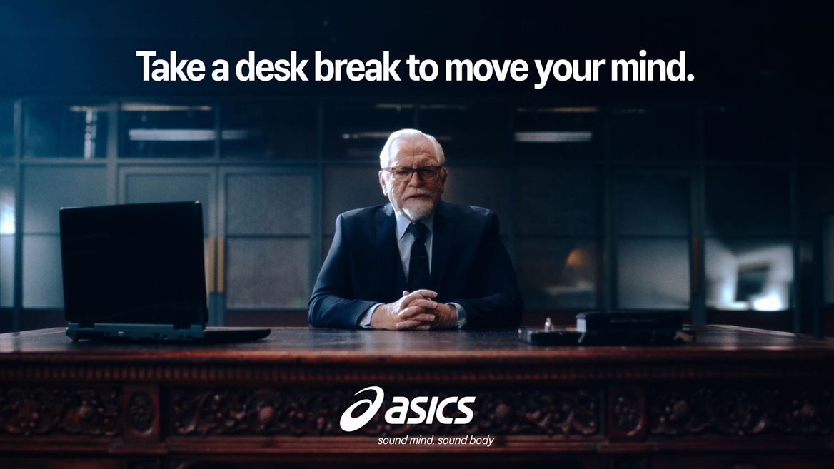 Brian Cox as world&#039;s scariest boss for Asics