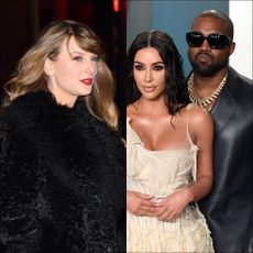 Taylor Swift, Kim Kardashian and Kanye West