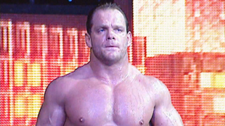 Chris Benoit walking to the ring at WrestleMania XX.