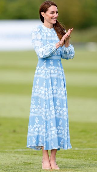 Catherine, Princess of Wales attends the Out-Sourcing Inc. Royal Charity Polo Cup 2023