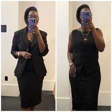 Nikki Ogunnaike wearing spanx 