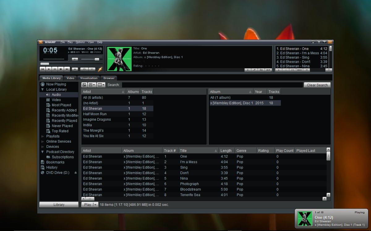 winamp player