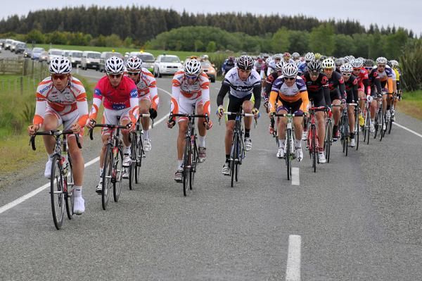 Team Benchmark Homes have come to the front in an attempt to protect the U23 Jersey.