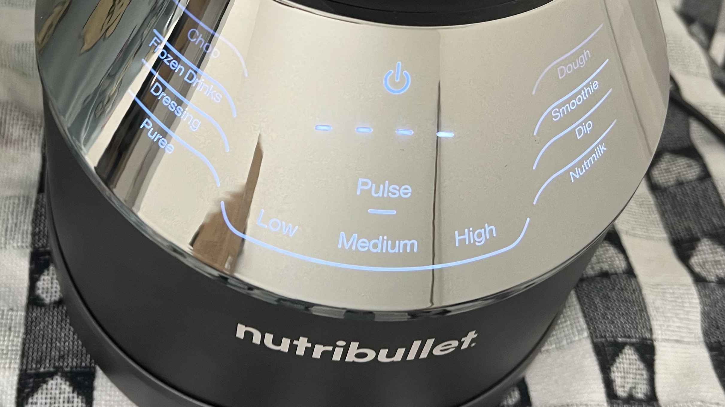 Nutribullet Triple Prep System controls
