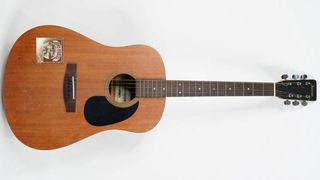 Kurt Cobain Franciscan C-19 acoustic guitar