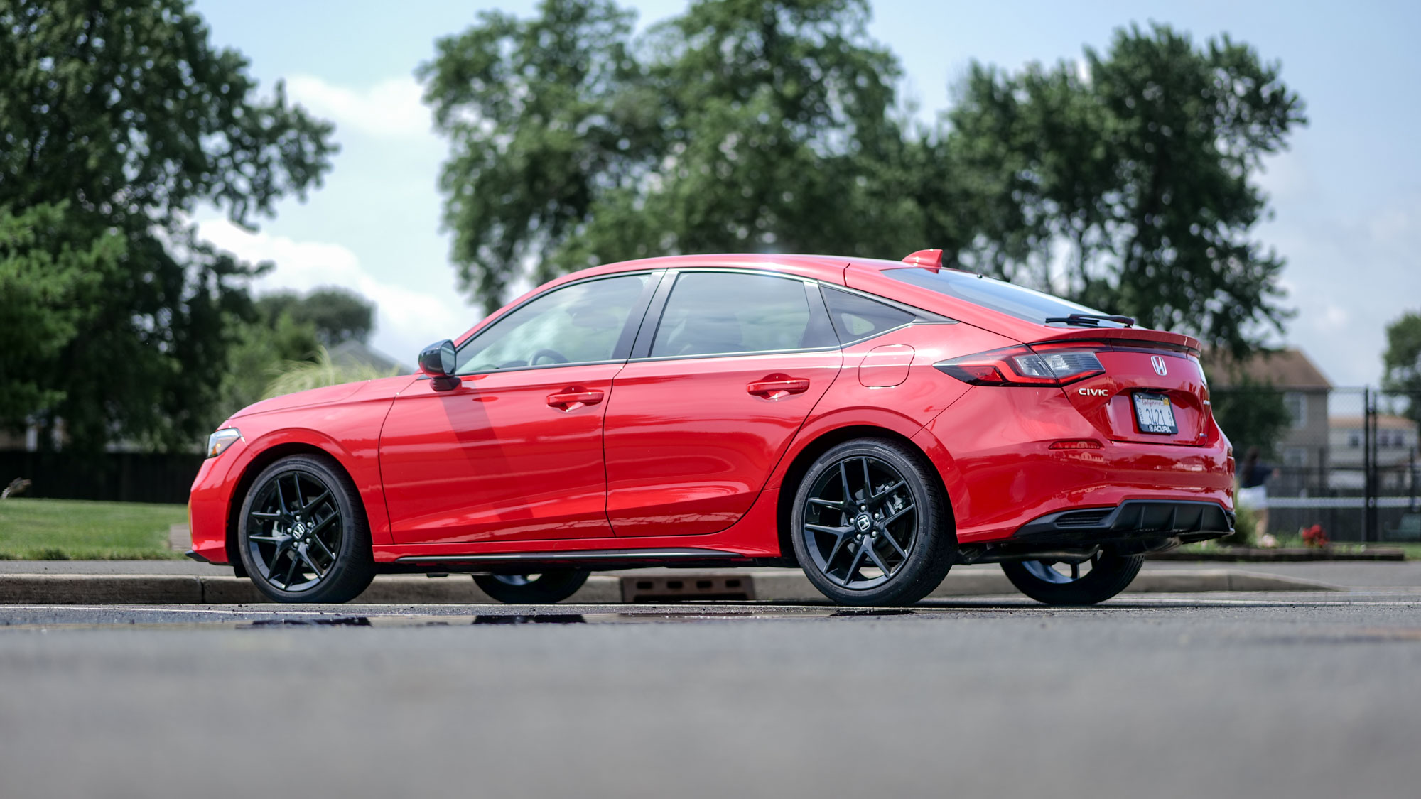 2025 Honda Civic Sport Hatchback Hybrid test drive.