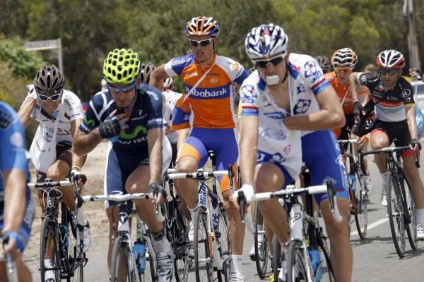 Luis Leon Sanchez (Rabobank) at the feed.