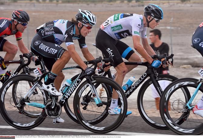 Chris Froome (Team Sky) in the field