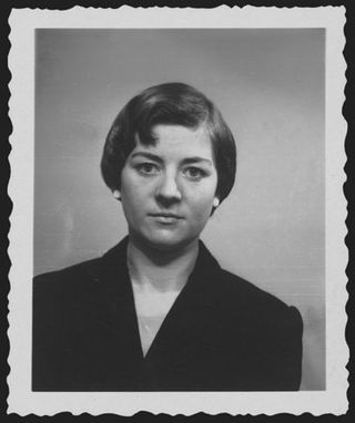 Woman’s passport photos, taken over the course of 60 years