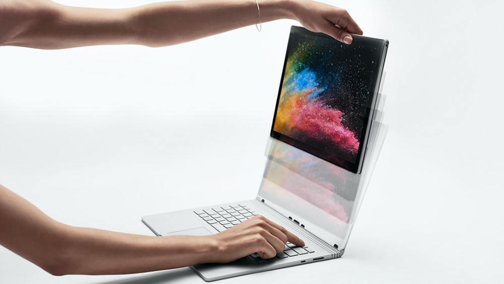 surface book 3 in motion