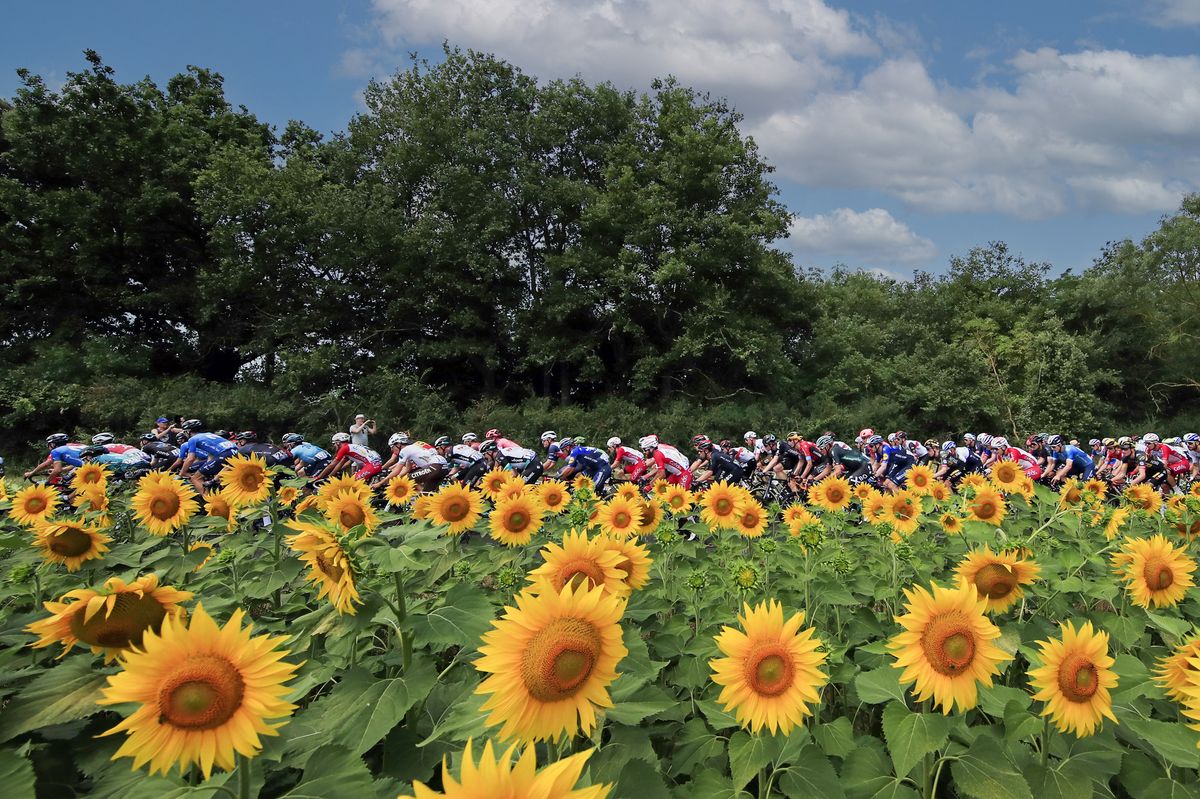 Tour de France 2021 108th Edition 14th stage Carcassonne Quillan 1837 km 10072021 Scenery photo Luca BettiniBettiniPhoto2021