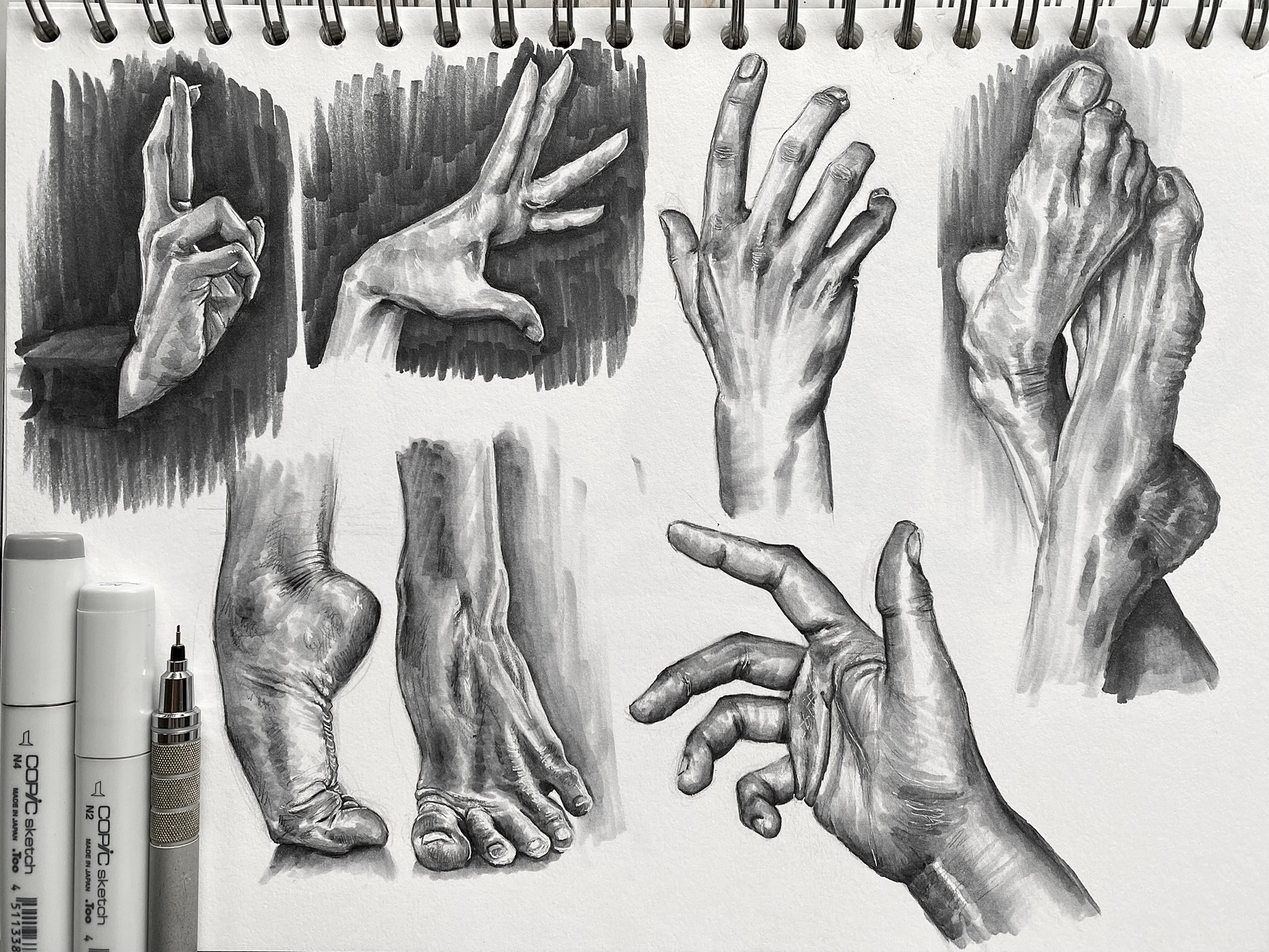 Make costumes for characters; hand sketches