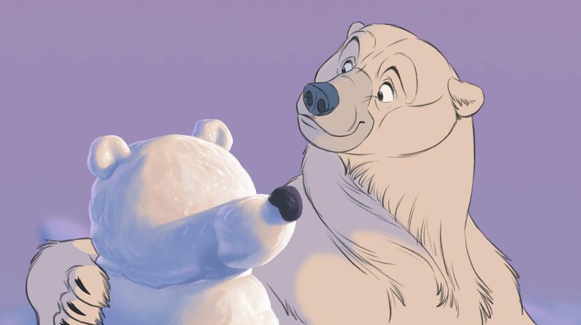 Art from Snow Bear animation