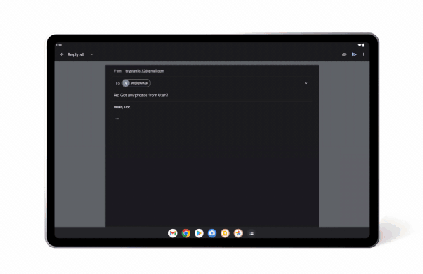android 13 tablet ui gif