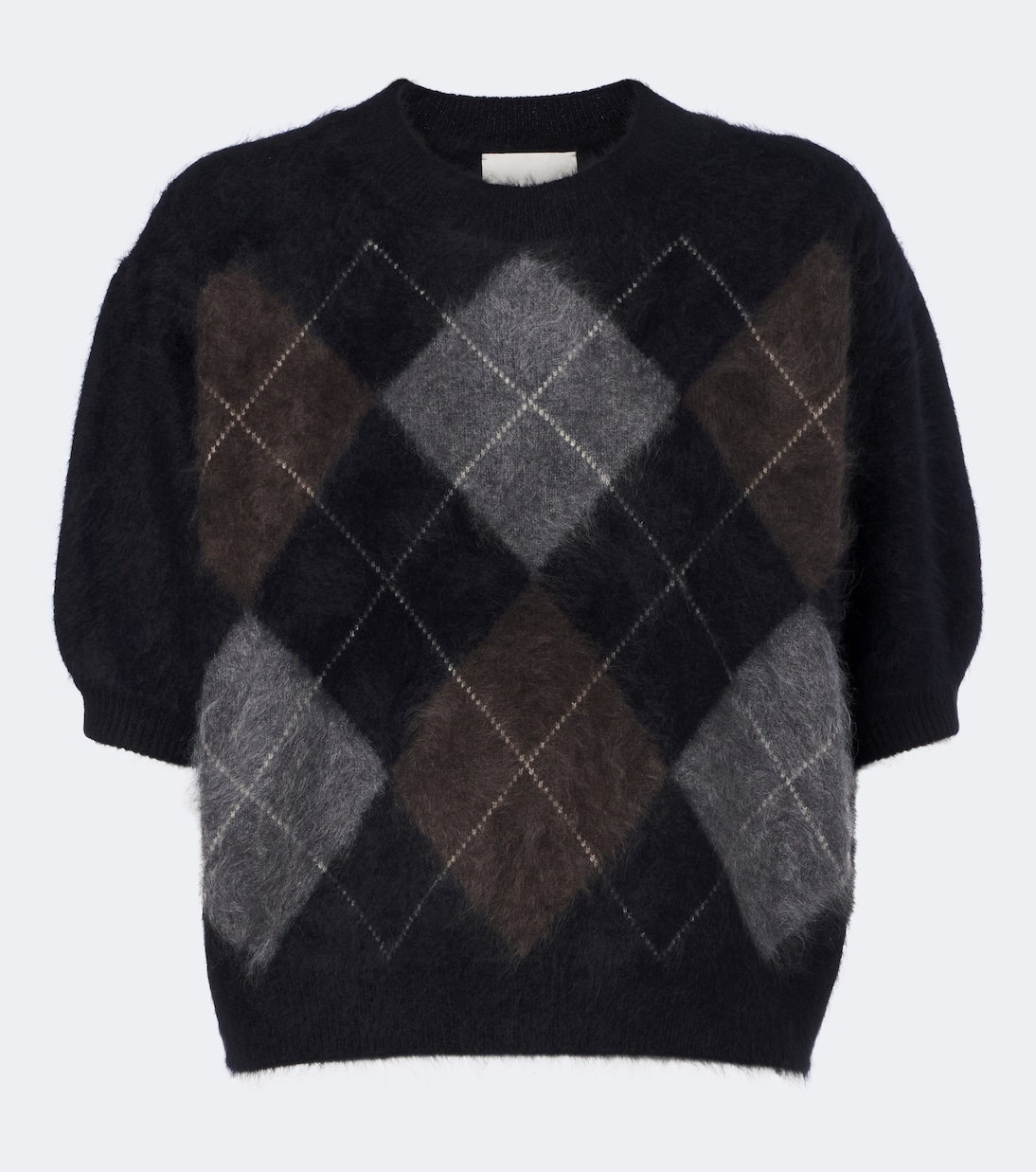 Juniper Argyle Cashmere Sweater