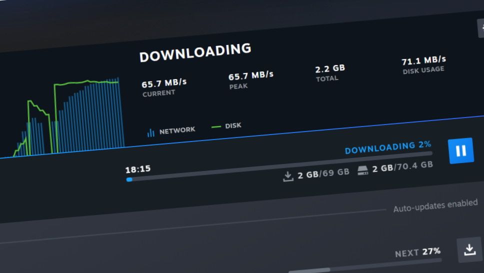 Steam now allows peer-to-peer game transfers over LAN