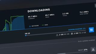 Steam's new Download Manager and Storage Management features