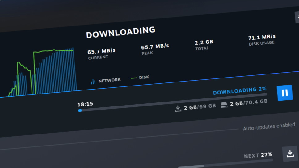 Taking a look at Steam's download and preload system · SteamDB