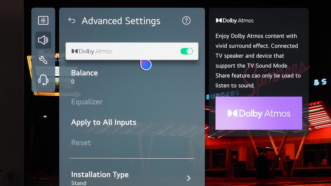 LG G3 OLED review - settings