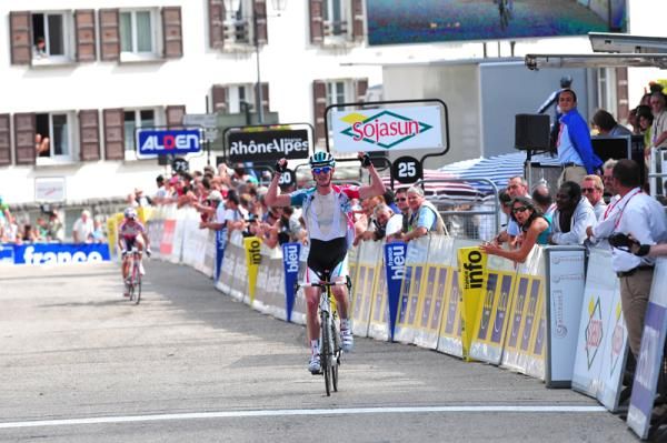 Jurgen Van Den Broeck (Omega Pharma-Lotto) moved up to second on GC