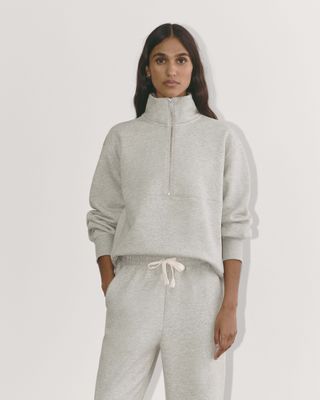 The Laid-Back Half-Zip Sweatshirt