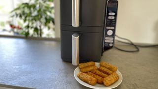 Ninja DoubleStack Air Fryer fish fingers