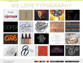 Top typography resources: We Love Typography