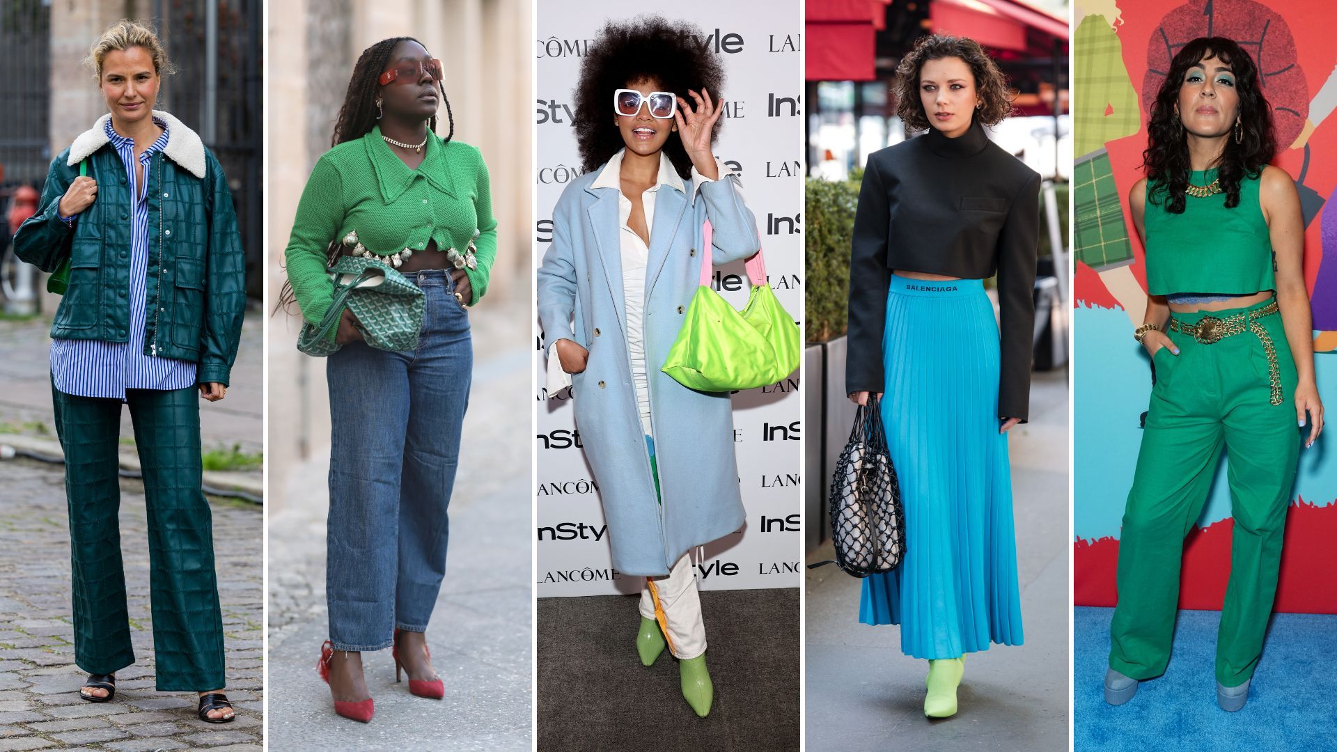 Blue and green outfits are super trendy right now: here's how to make it  work | Woman & Home