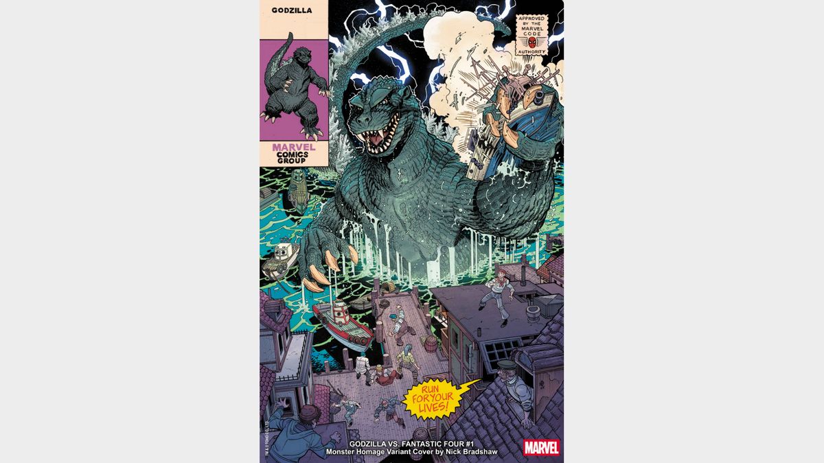 GODZILLA VS. FANTASTIC FOUR #1
