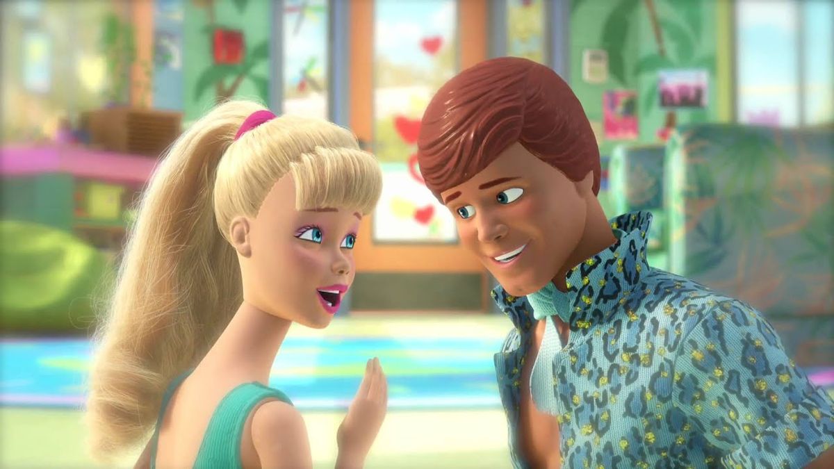 Barbie and Ken in Toy Story 3