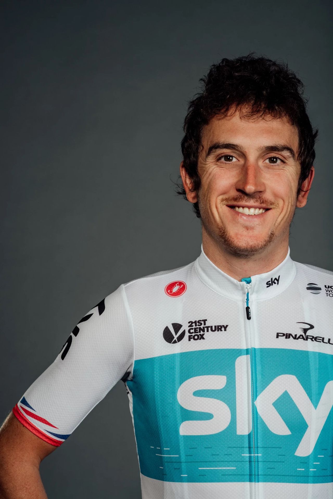 Geraint Thomas in the new kit