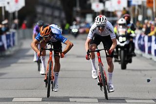 Coppi e Bartali: Mauro Schmid eclipses Axel Laurance to claim overall victory in thrilling two-up sprint on final day