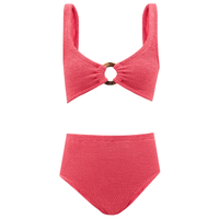 HUNZA G Nadine crinkle-knit bikini - £160 at MatchesFashion