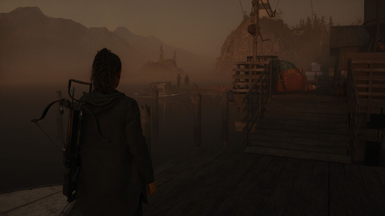 Alan Wake 2 image fidelity comparison screenshots