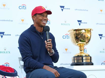 Tiger Woods Picks Himself For Presidents Cup Playing Captain Role