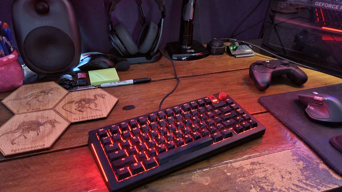 Andy Edser's desk