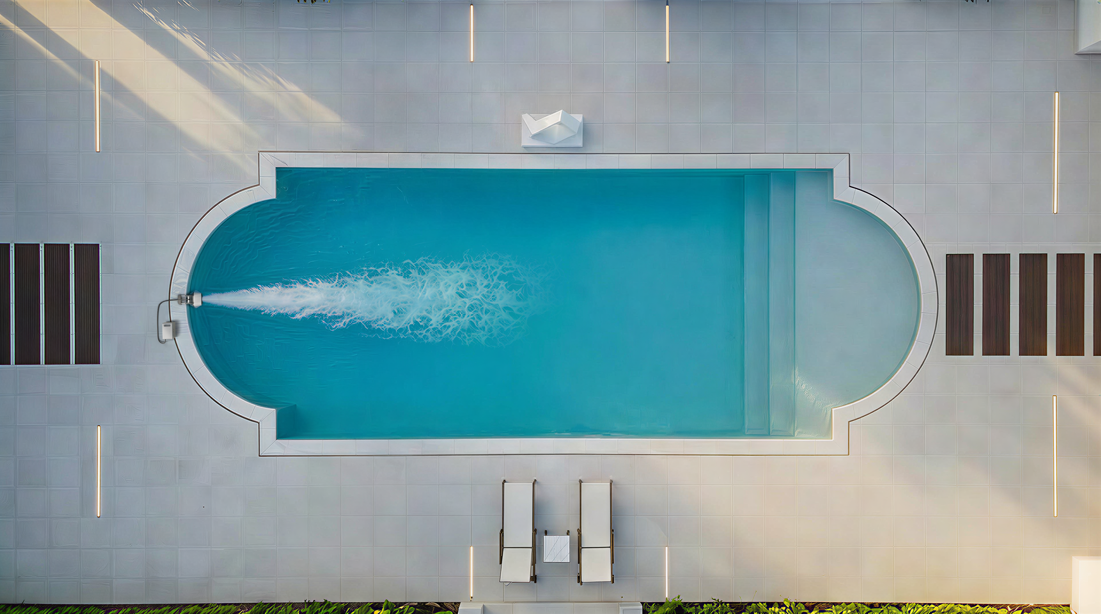 Promotional image for the iGarden Swim Jet X Series