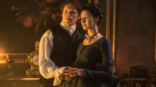 outlander sam heughan caitriona balfe