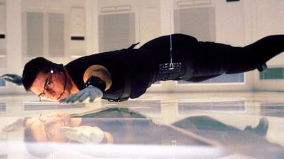 Tom Cruise as Ethan Hunt in the first Mission: Impossible film.