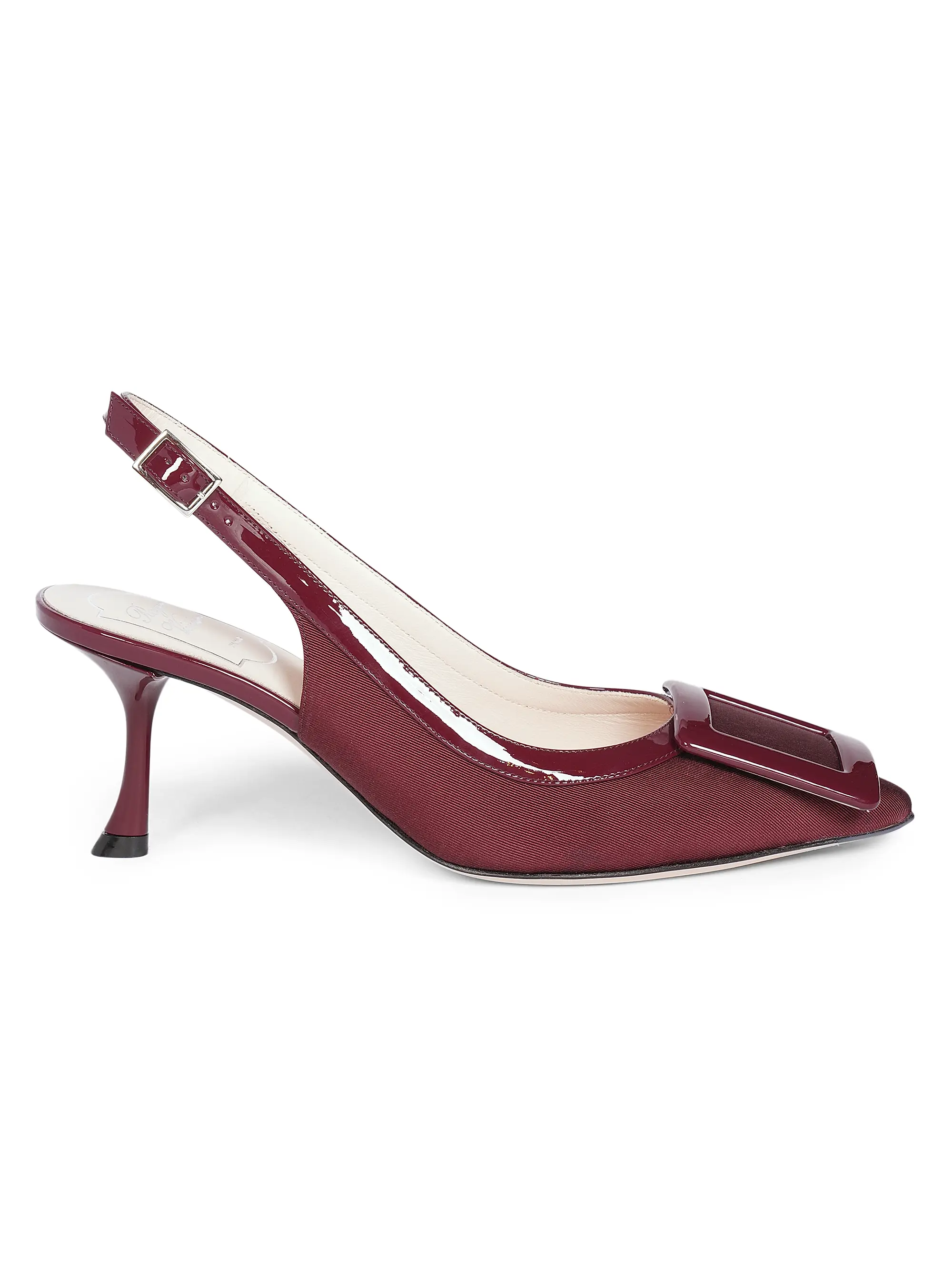 Viv&#039;in the City 65mm Grosgrain Slingback Pumps