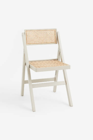 H&M Home rattan chair.