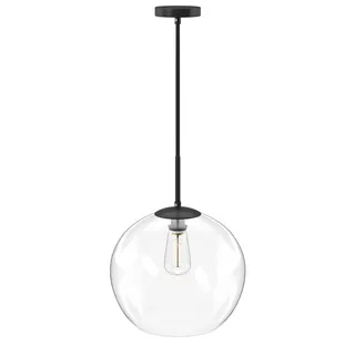 A large exposed bulb pendant