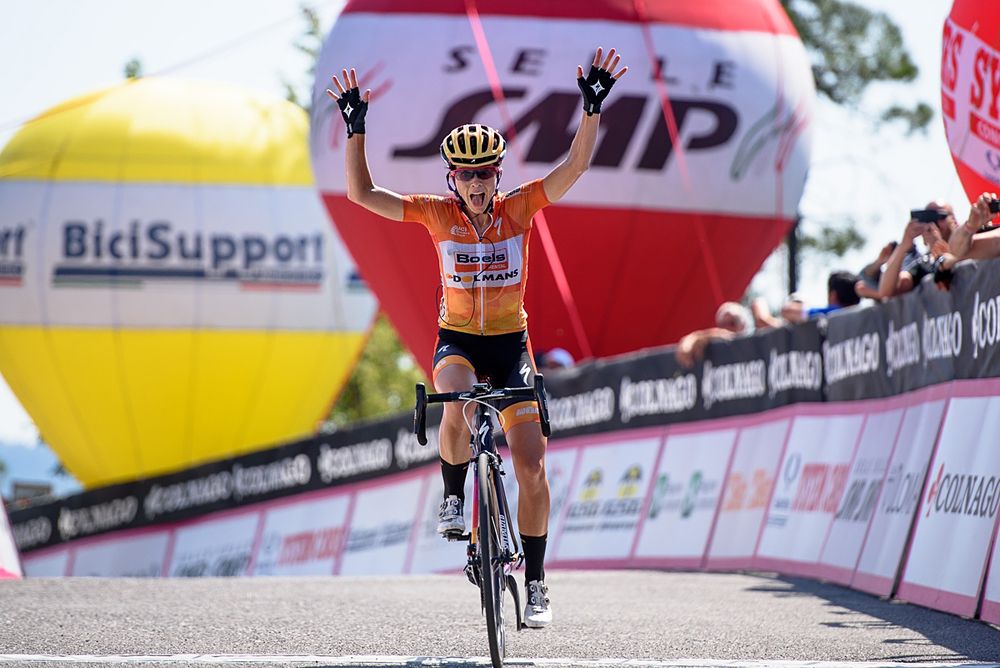 Evelyn Stevens (Boels-Dolmans) wins stage 6 at Giro Rosa